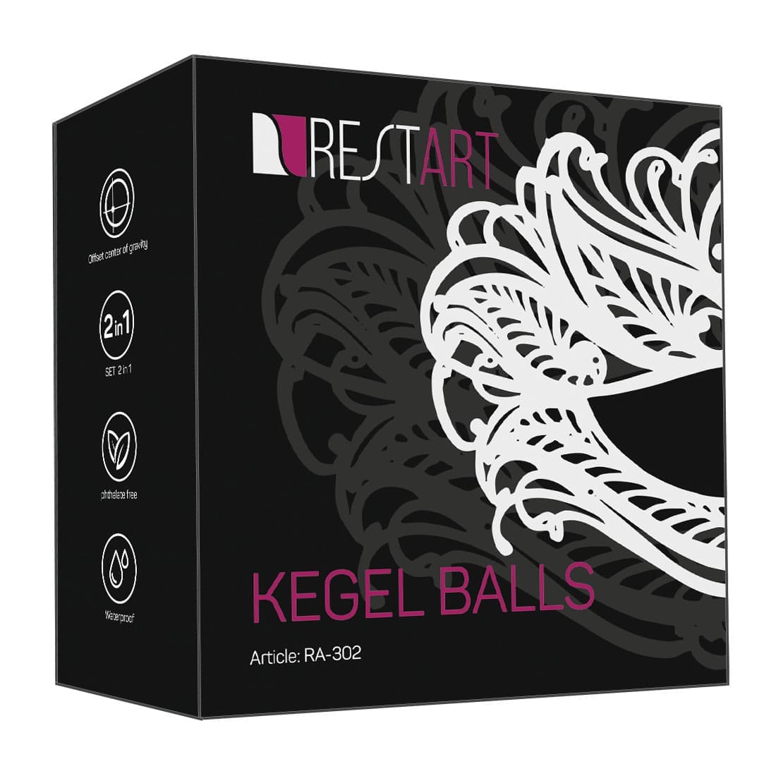Kegel Balls тренажер (шарики) Кегеля розовый