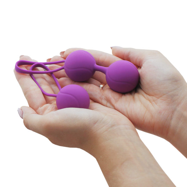Kegel Balls тренажер (шарики) Кегеля фиолетовый