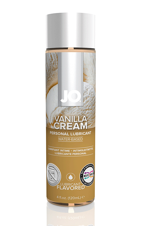 JO Flavored Vanilla H2O Ароматизированный лубрикант Ваниль на водной основе(120 мл.)