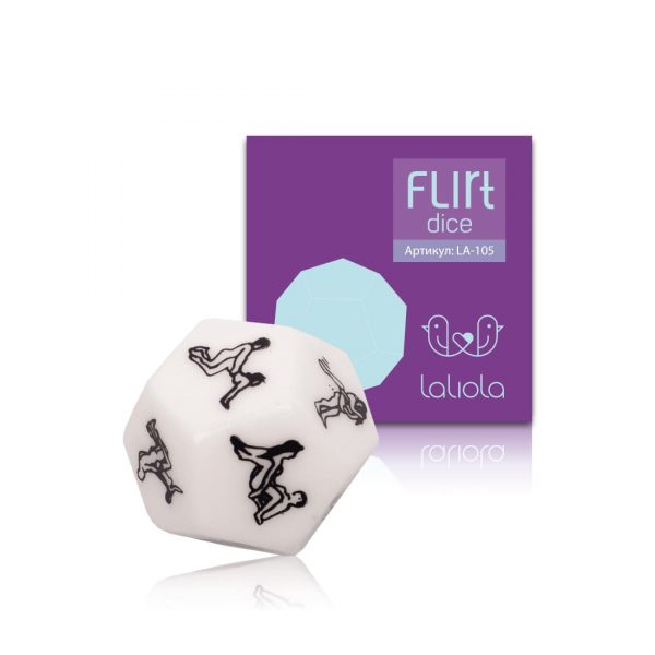 Flirt игральный кубик (кубик с позами для секса)